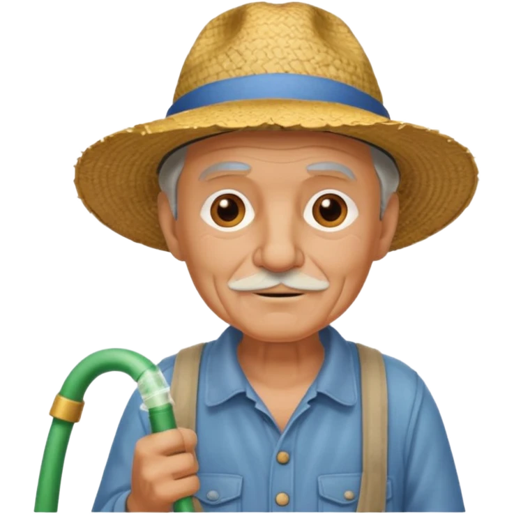 Hose , old man emoji