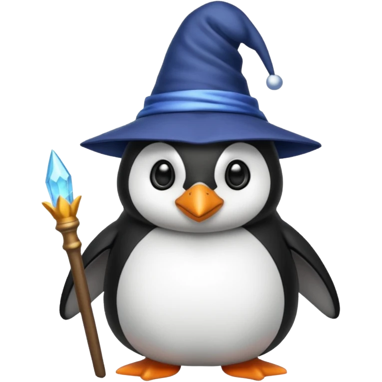 penguin wizard emoji