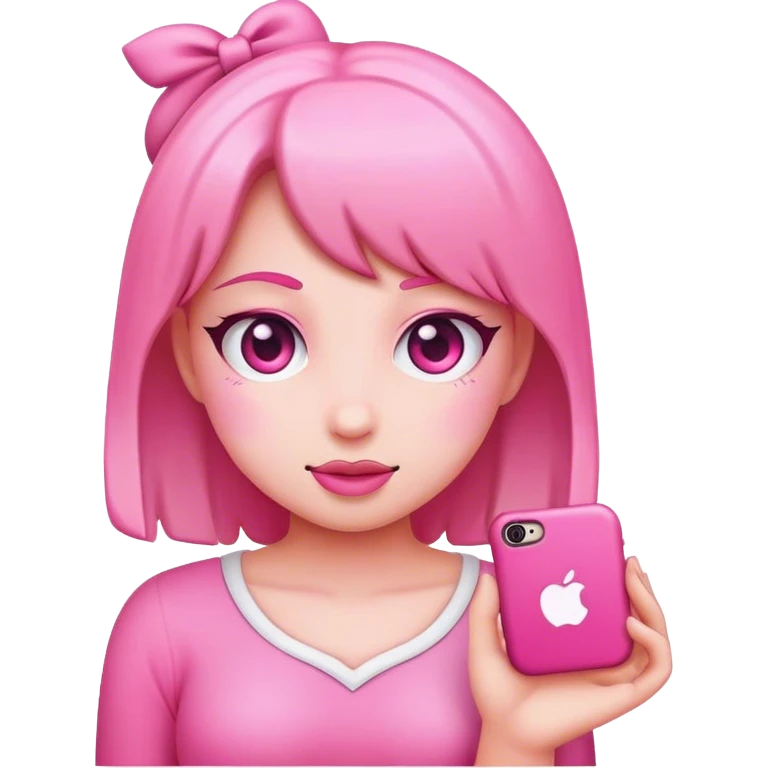 pinky girl  emoji