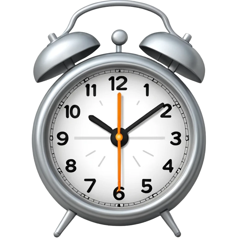 Alarm clock emoji