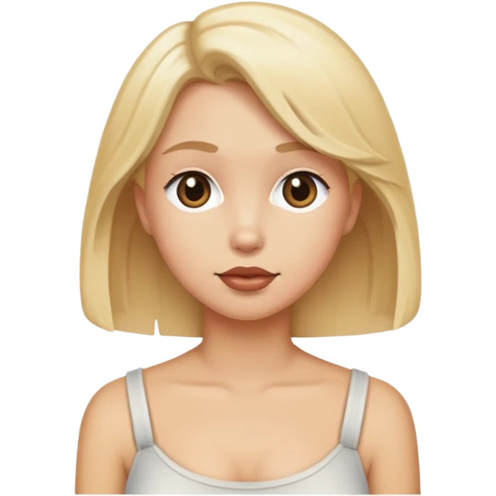 Blonde naked doggy style  emoji