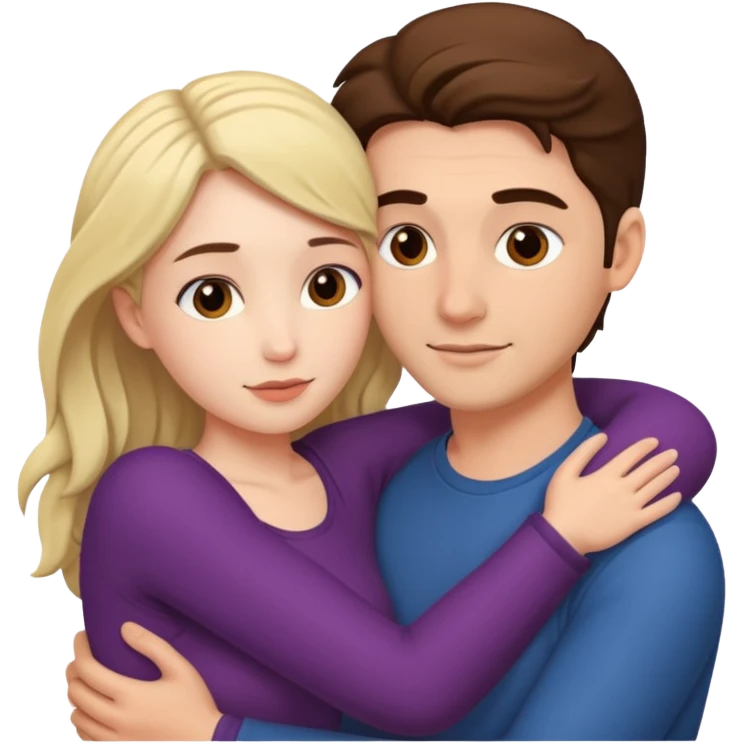 Naked man and woman having sex emoji