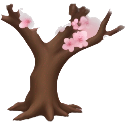 Cherry blossom tree emoji