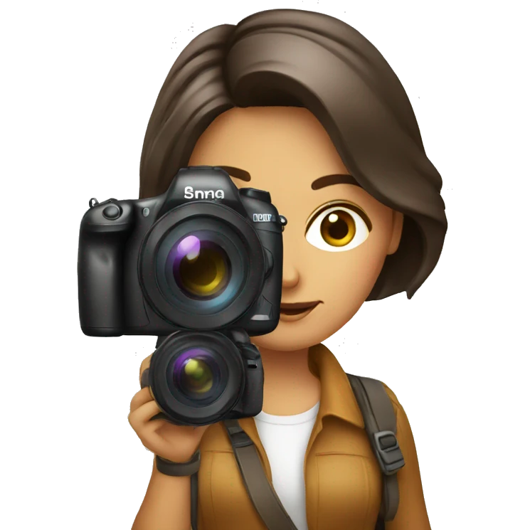 Lady photographer  emoji