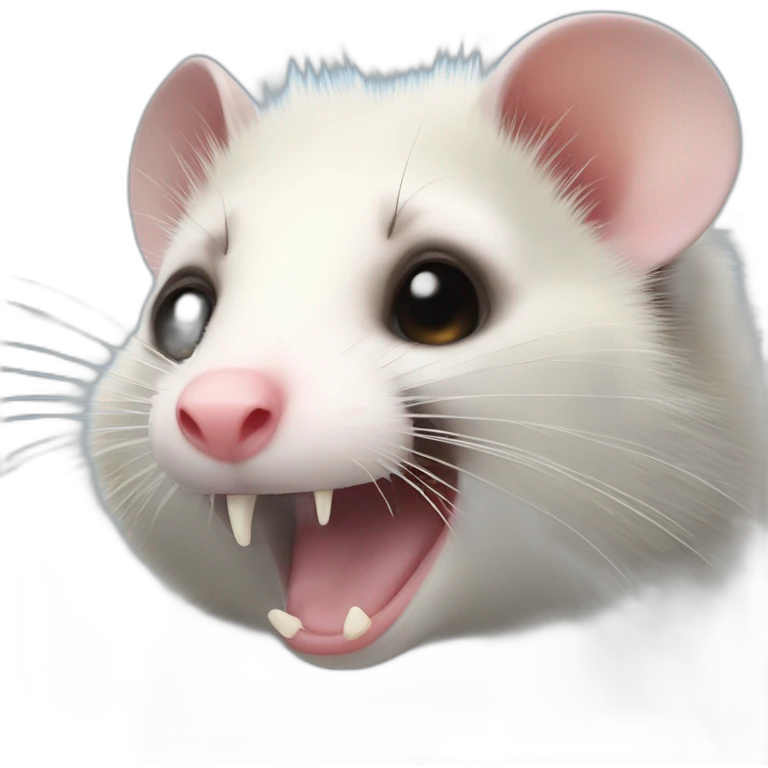 Opossum emoji
