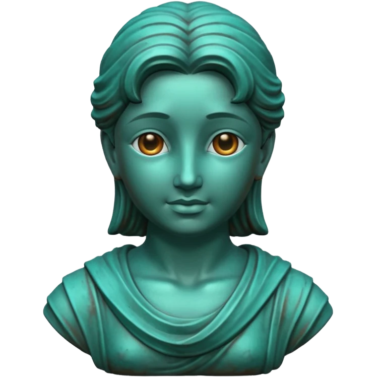 bronze statue emoji