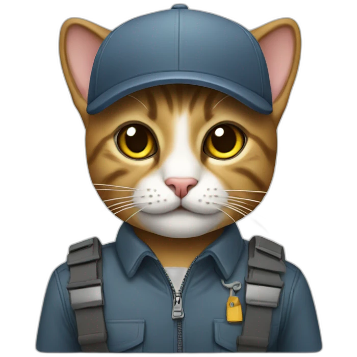 Cat marketer emoji