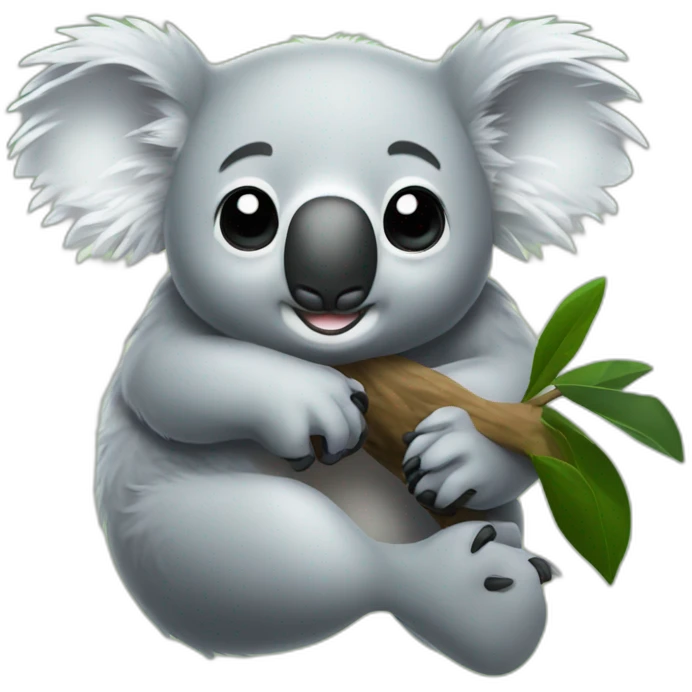 koala squashing bug emoji