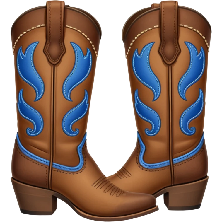 Cowboy boots emoji