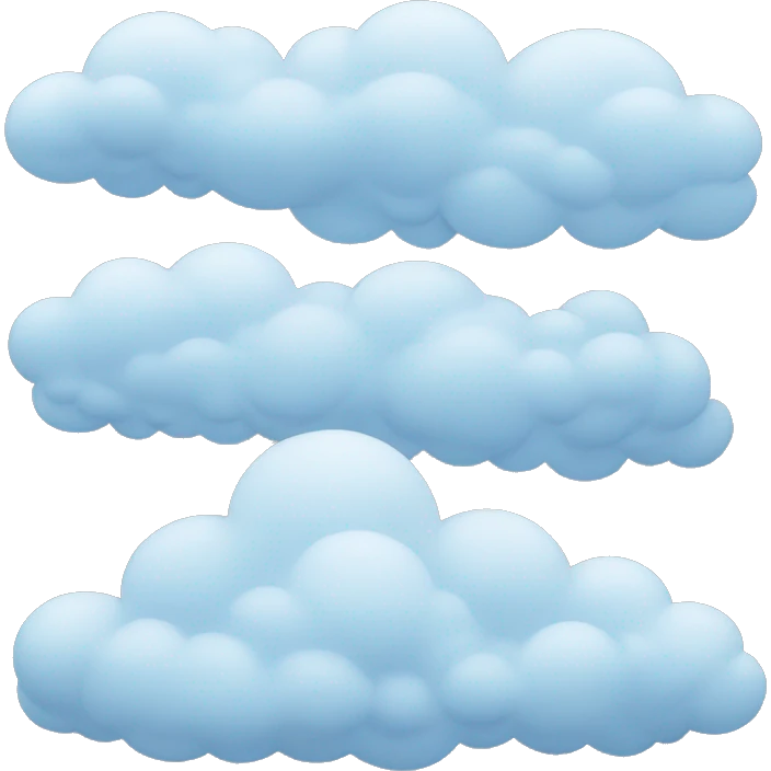 Clouds emoji