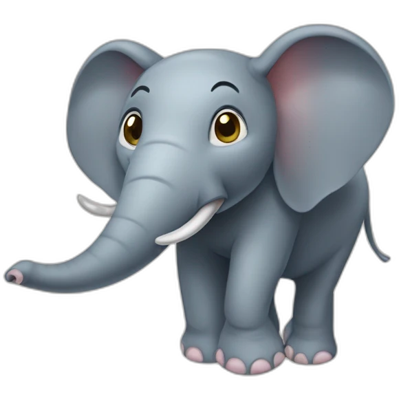 Éléphant souris emoji