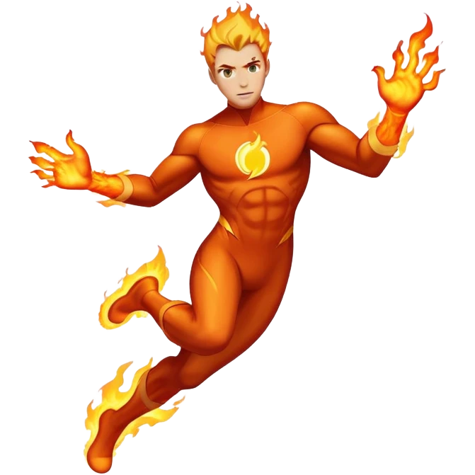 human torch emoji