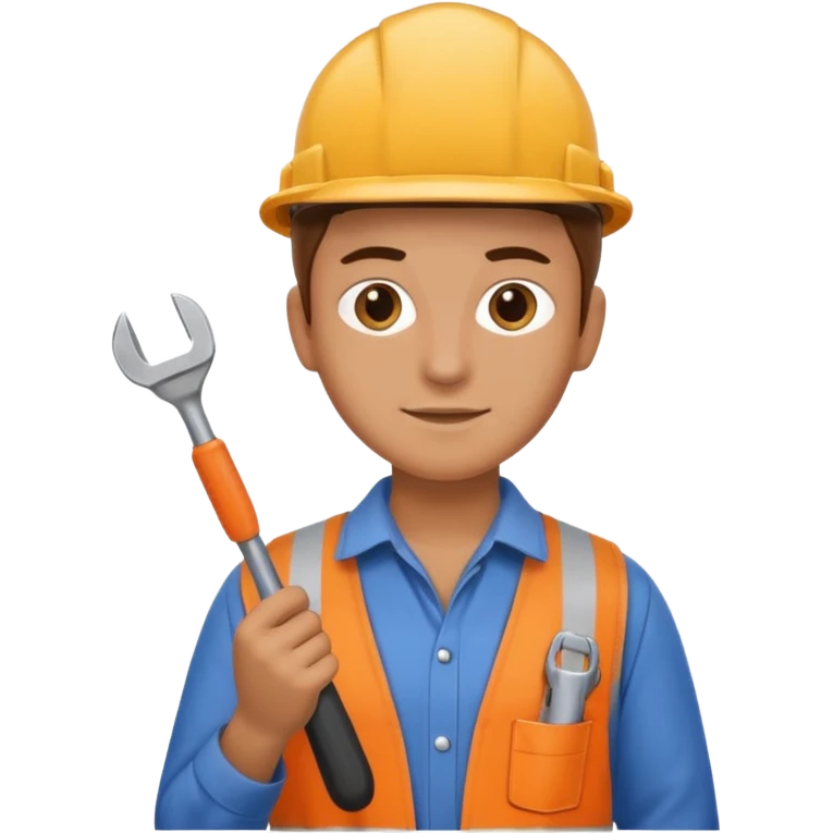 Repairs and Maintenance, holding tool emoji