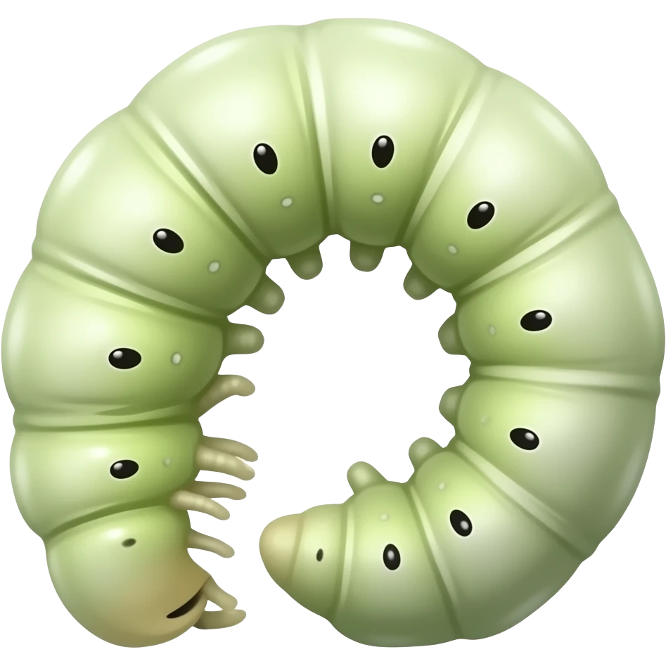silkworm emoji