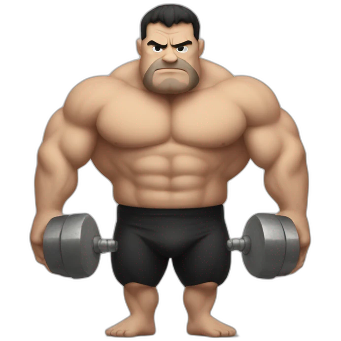 Strongman emoji