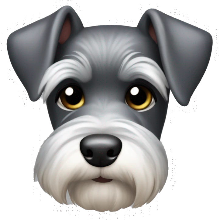 Schnauzer butt emoji