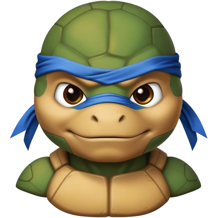 Leonardo ninja turtle emoji
