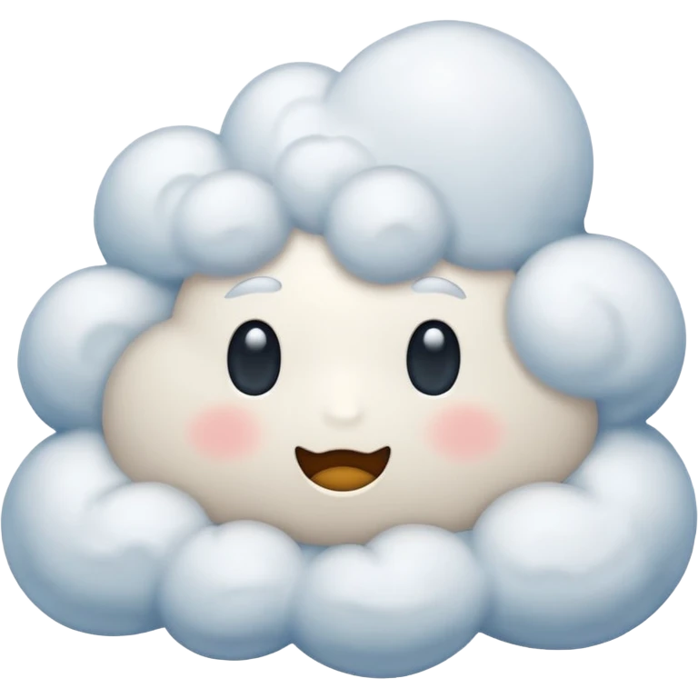 Cloud emoji
