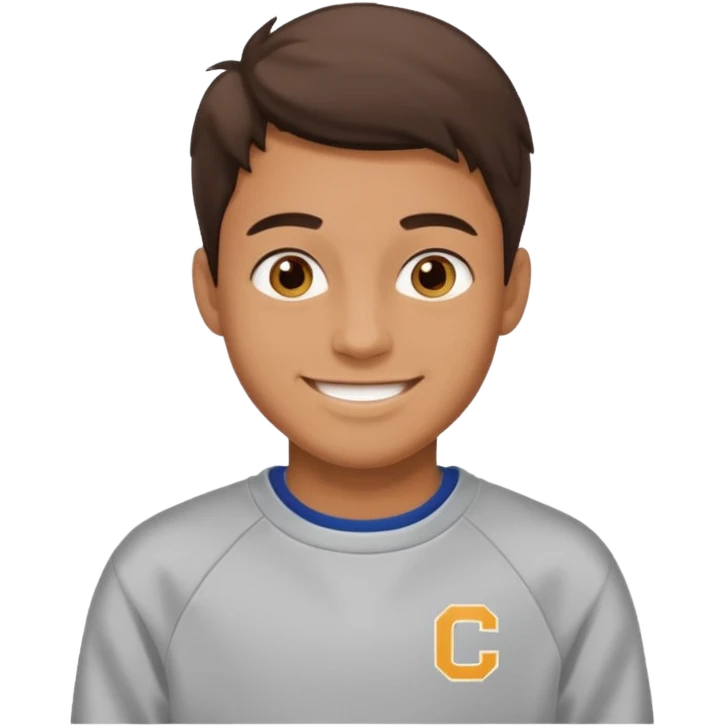 college boy emoji