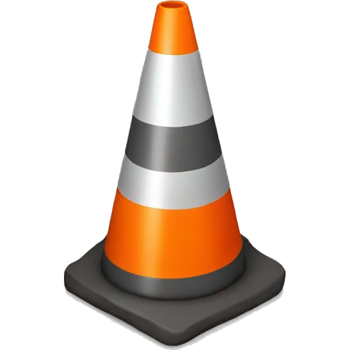 traffic cone emoji