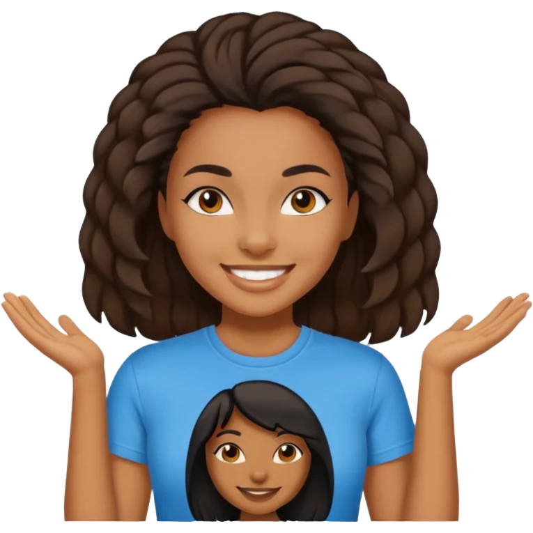 Black girl pantera emoji
