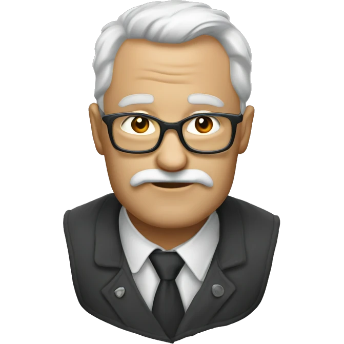 Сделай кошку с очками emoji