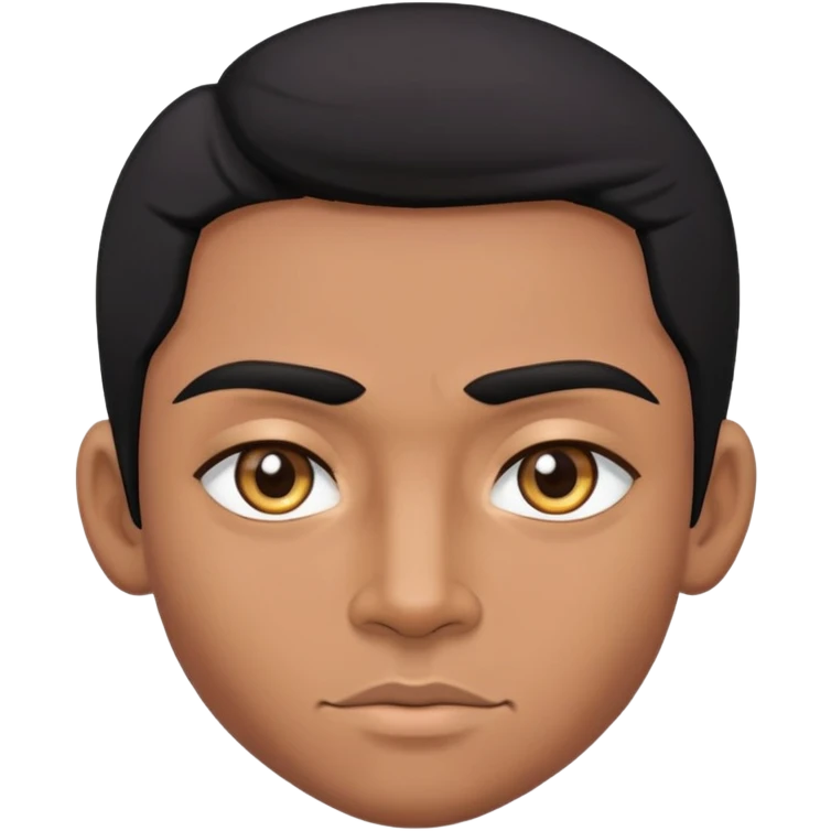 Grand Colombien cheveux noire yeux en amande petit  mi gros avec des muscles  emoji