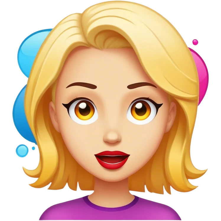 Comic drawing icon, colorful comic book style, vibrant characters, speech windows with text, bright colors, minimalistic design, on a white background. emoji