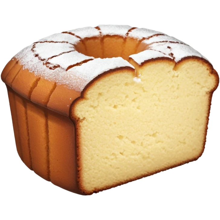 BROWN POUND CAKE emoji