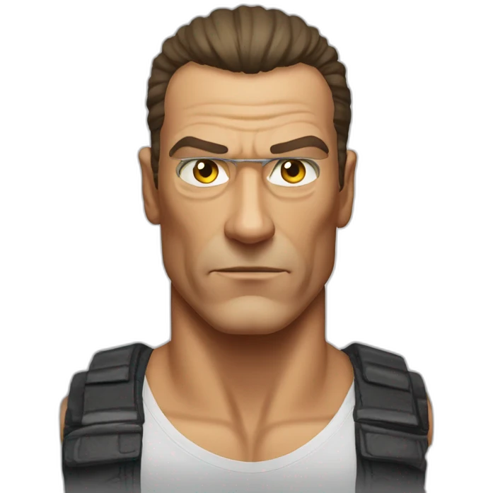 Jean Claude van damme serious emoji