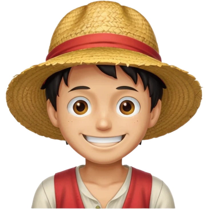 Luffy one piece emoji