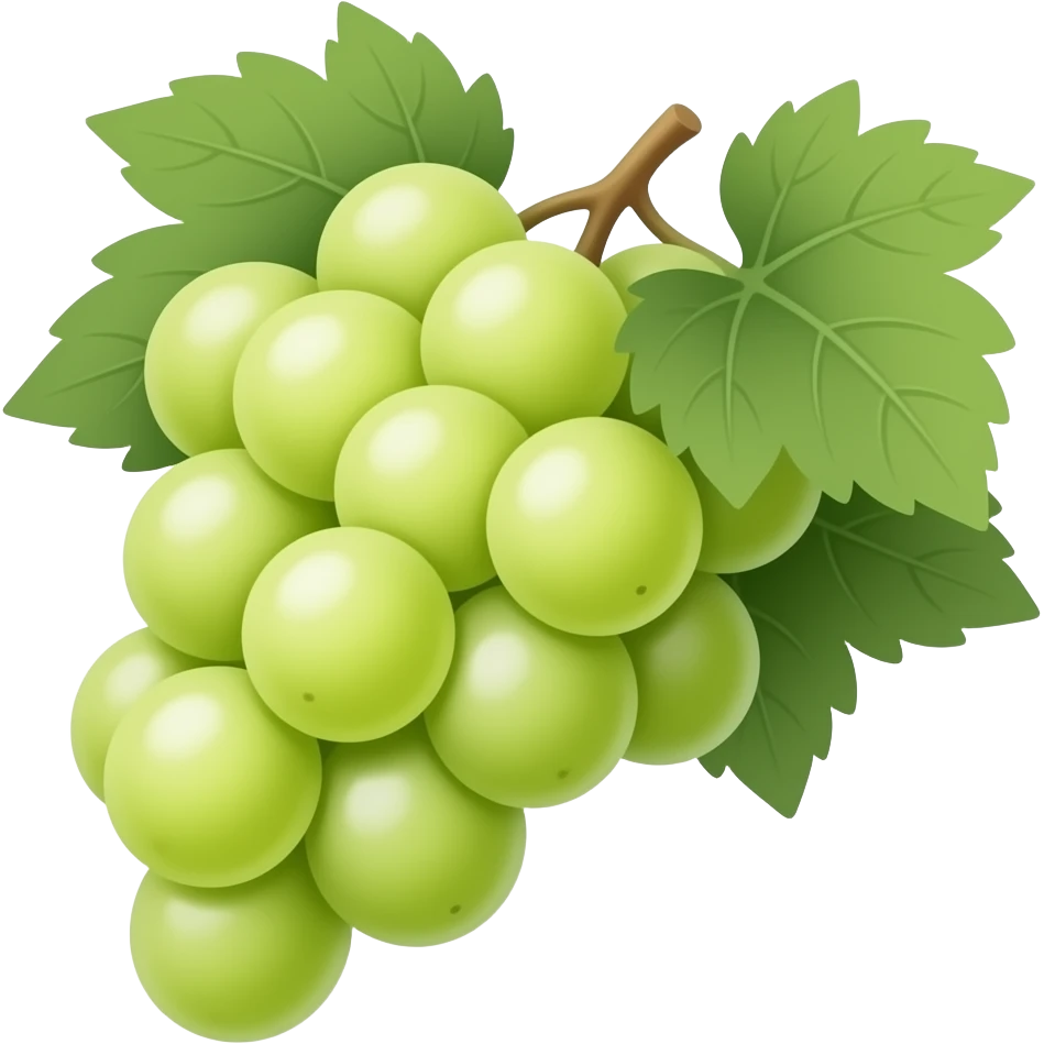 White grapes emoji
