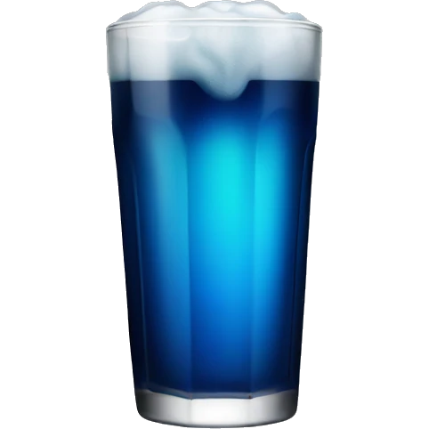dark blue alcohol drink emoji