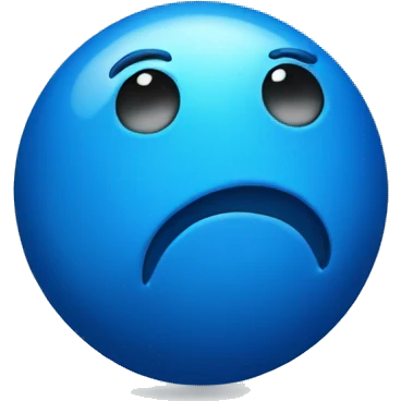 blue ball emoji