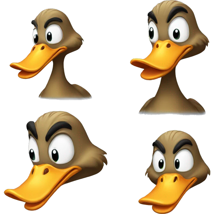 angry duck emoji