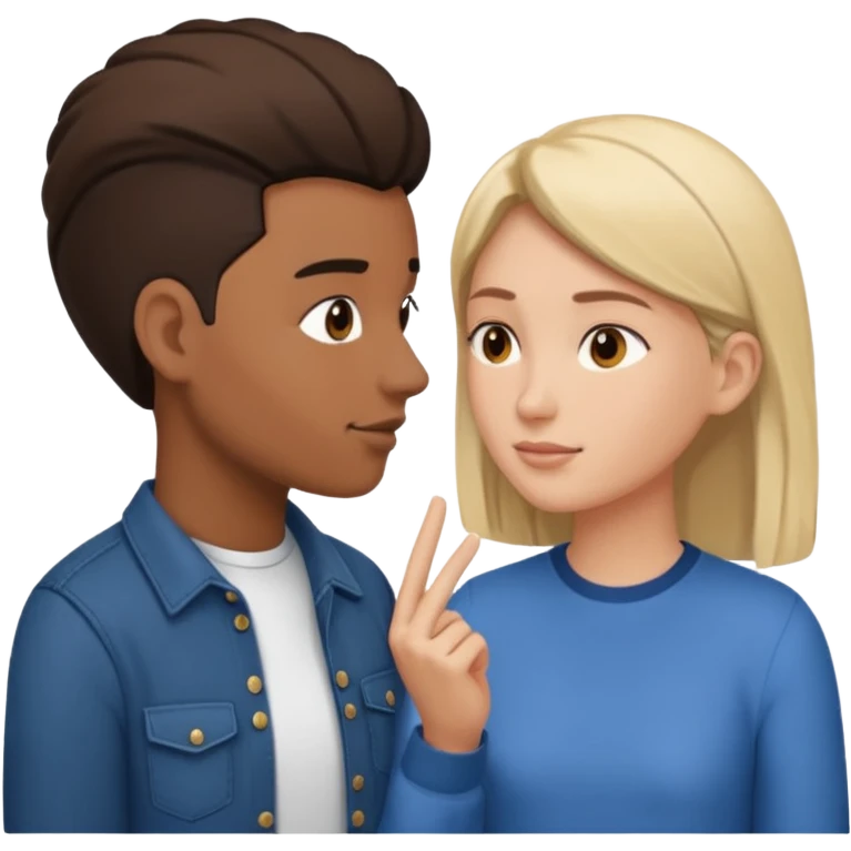 back and forth turn taking during a face to face conversation between two humans emoji