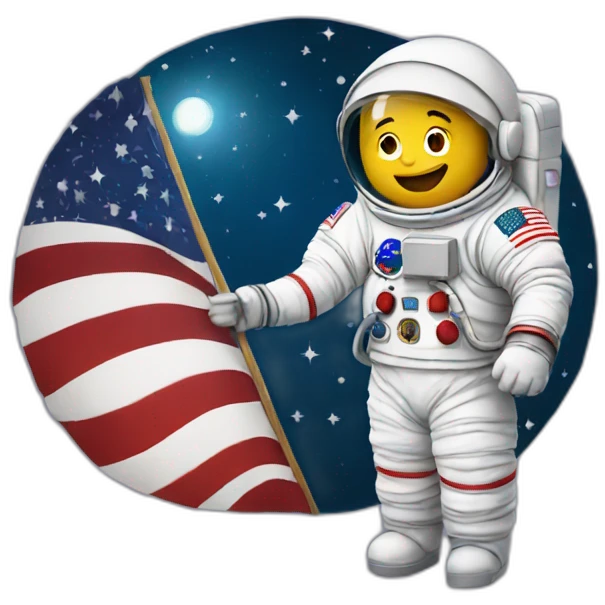 Man on the moon emoji