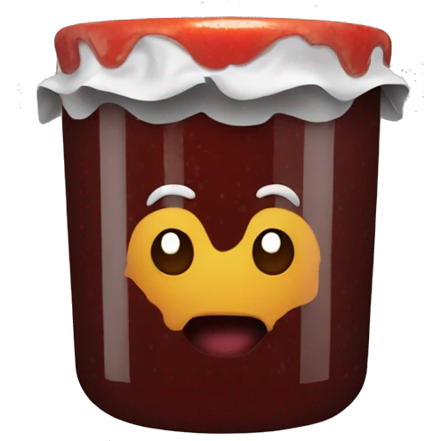 pot de confiture emoji