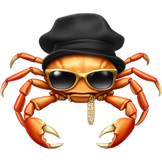 gangster cholo crab emoji