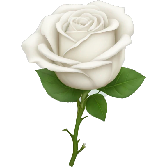 White rose emoji