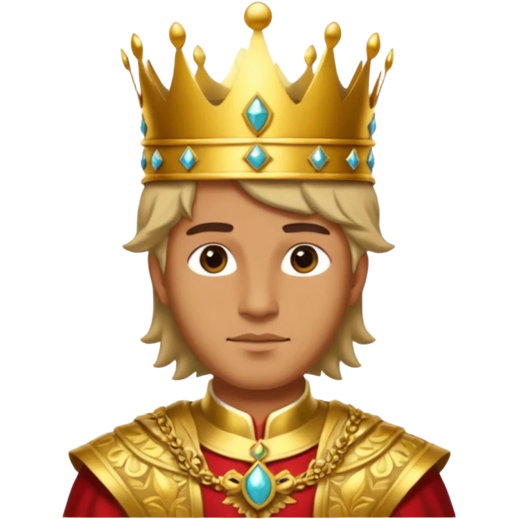 portrait of sun king emoji