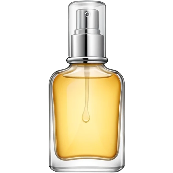 elegant cologne bottle with spray top emoji