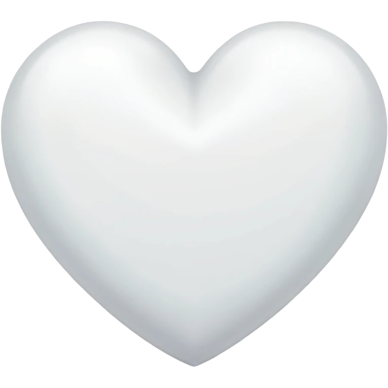 white heart emoji