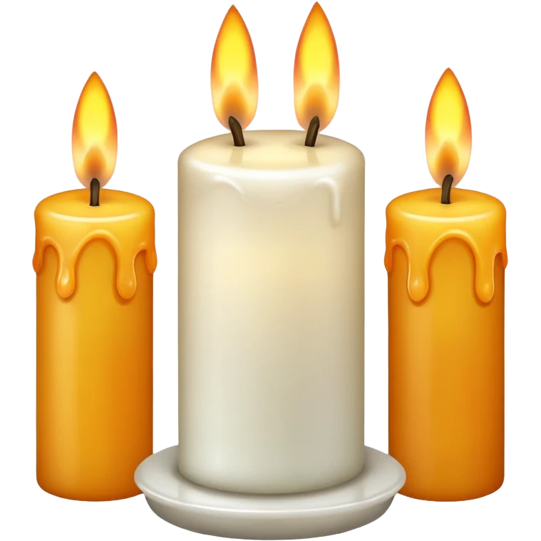 Three Candles emoji