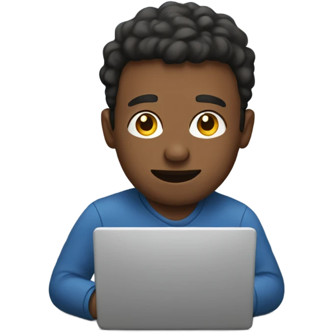 man with a laptop emoji