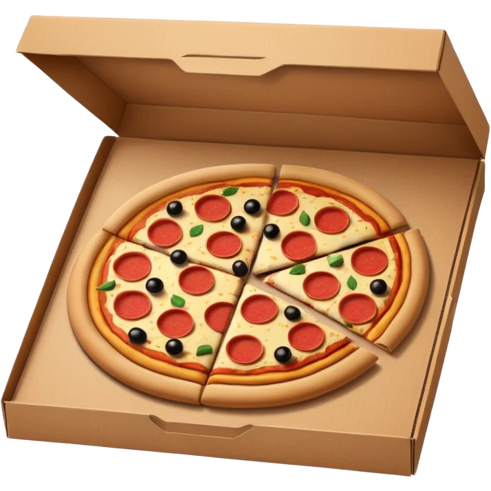 Pizza box emoji