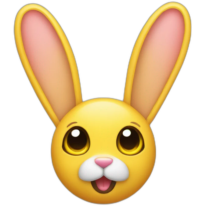 yellow rabbit ears emoji