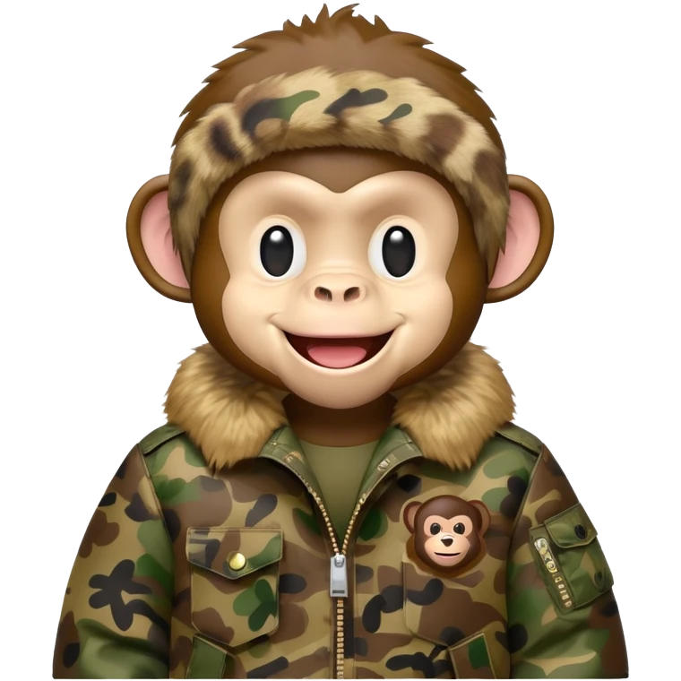 Bape Milo Monkey emoji