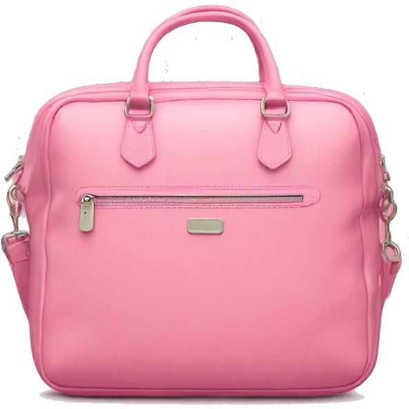 Bag pink emoji