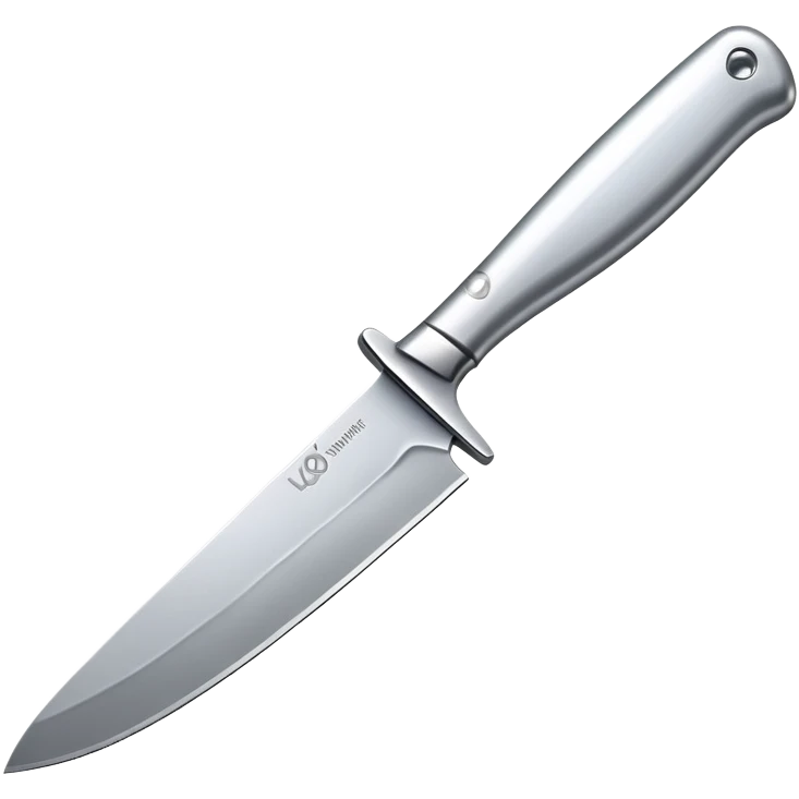 Silver knife emoji
